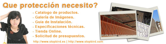 Catalogo de productos StopBird